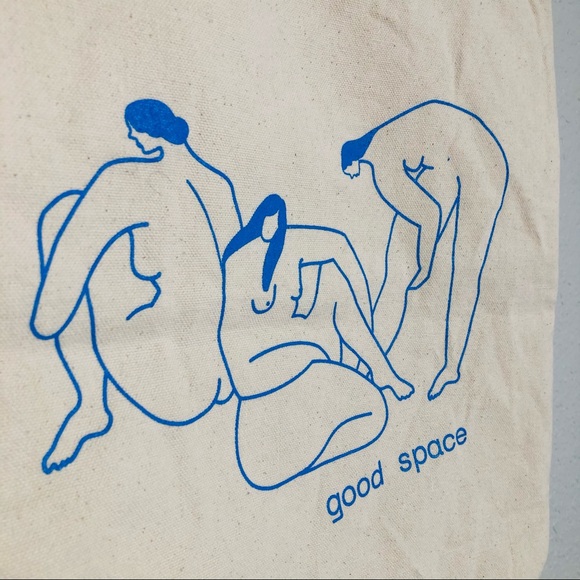 Good Space Lady Nudes Canvas Tote - Picture 2 of 11